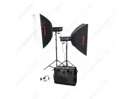Paket Studio Jinbei ECD-V800 With Softbox